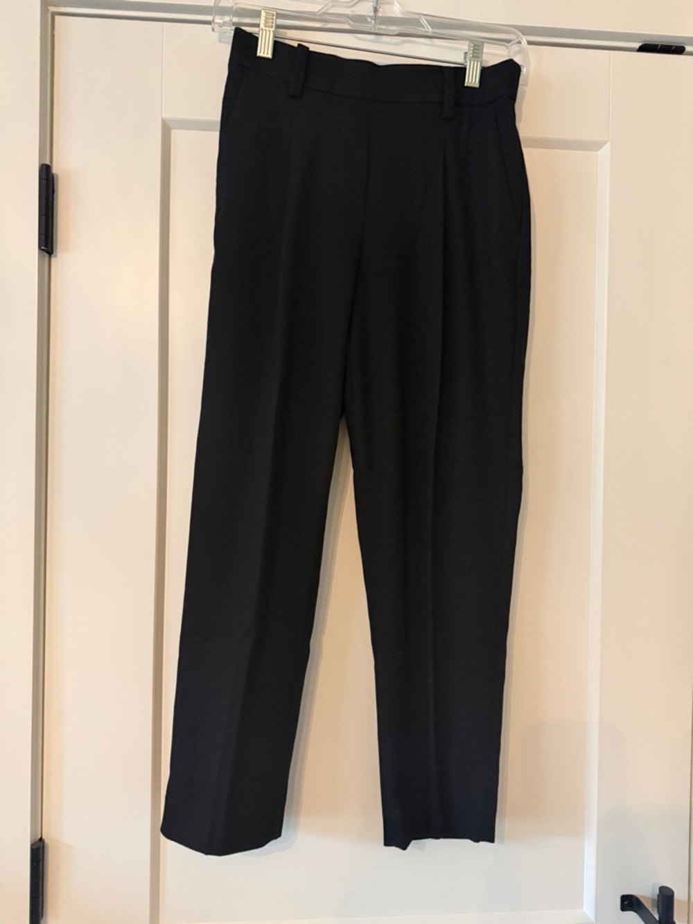 LOFT Black Cropped Ankle Pants